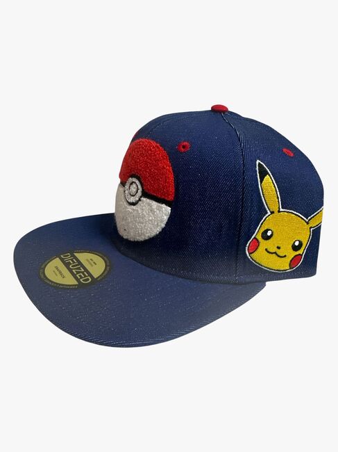 Pokémon Denim Snapback Lippalakki, Pokéball