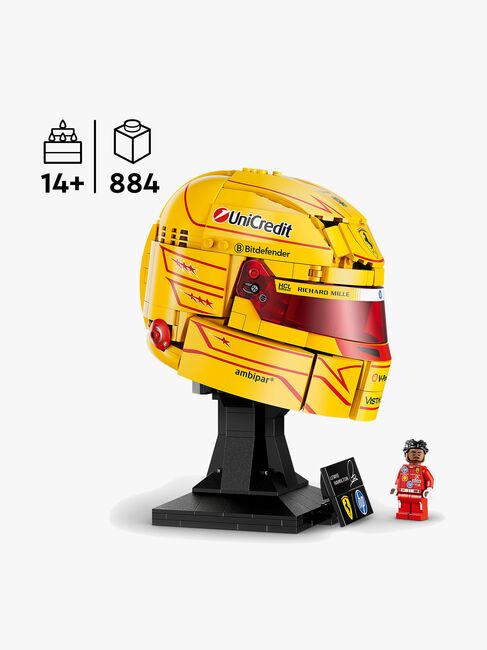 LEGO Editions Formula 1 43022 Scuderia Ferrari HP -kypärä – Lewis Hamilton
