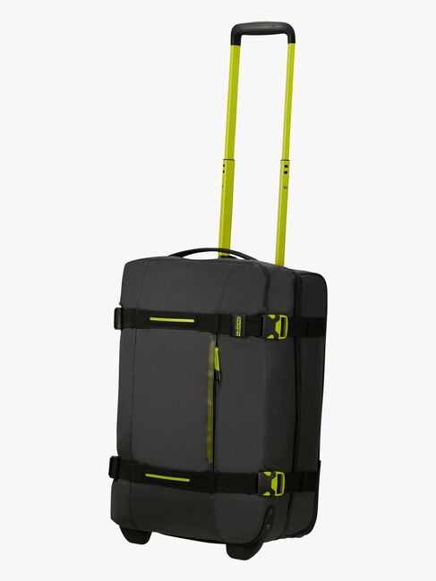 American Tourister Urban Track Duffle Matkalaukku 55L, Black/Lime