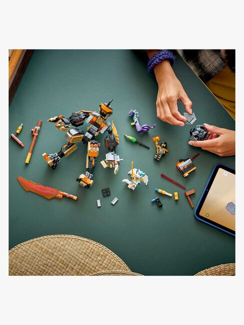 LEGO Ninjago 71854 Colen tehtävärobotti ja Lohikäärme-Zane