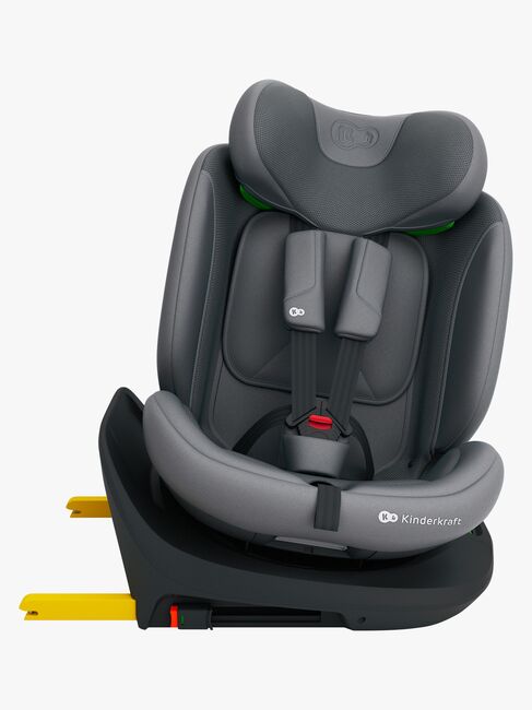 Kinderkraft I-GROW 2 Plus i-Size Turvaistuin, Grey