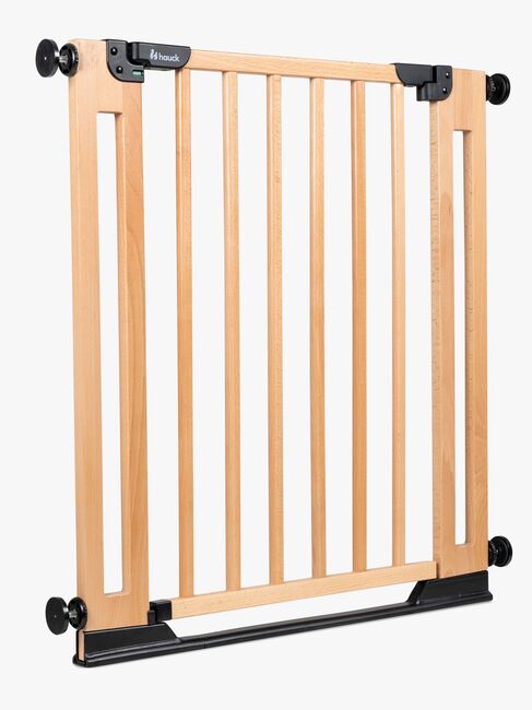 Hauck Clear Step Easyclose Turvaportti, Eco Beech