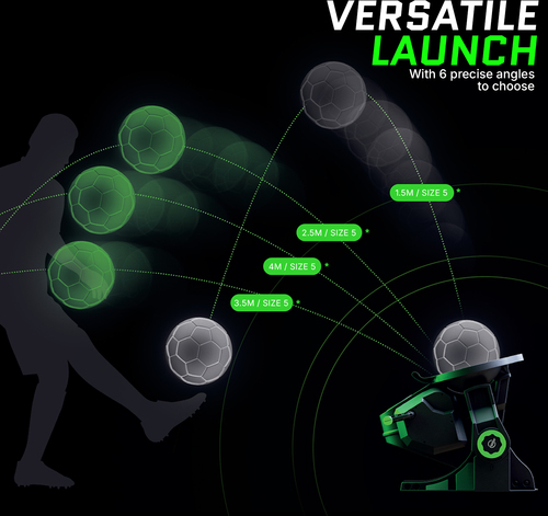 Strikesphere Harjoittelutykki Jalkapallo Power Launcher