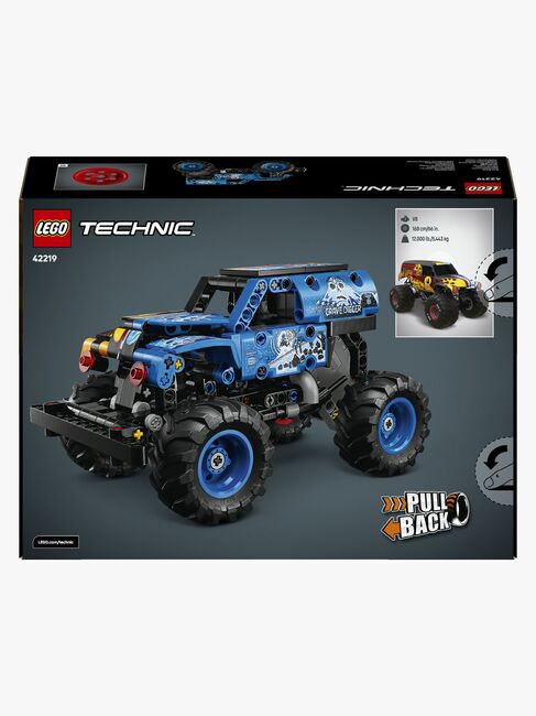 LEGO Technic 42219 Monster Jam™ Grave Digger™ tuli ja jää
