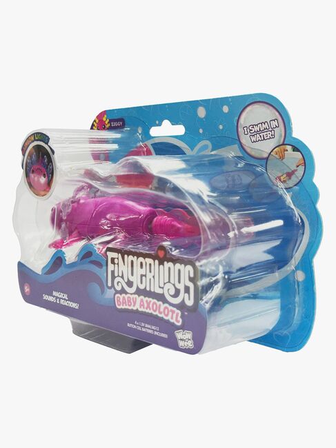 Fingerlings Hahmo Axolotl Glitter