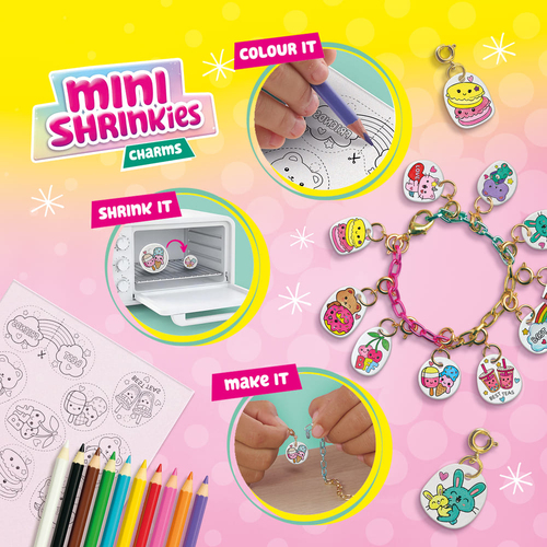 SES Creative Mini Shrinkies Askartelusetti Riipukset BFF