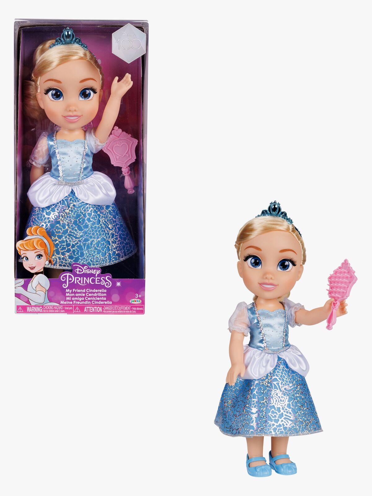 Disney Prinsessat My Friend Nukke Tuhkimo 38 cm