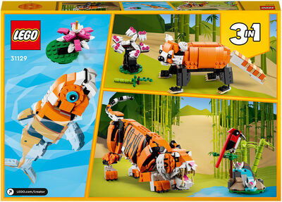LEGO Creator 31129 Majesteettinen Tiikeri