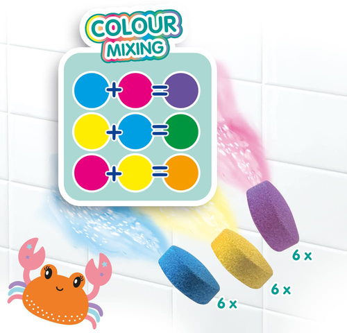 SES Creative Kylpylelu Rapu + Kylpyvärit
