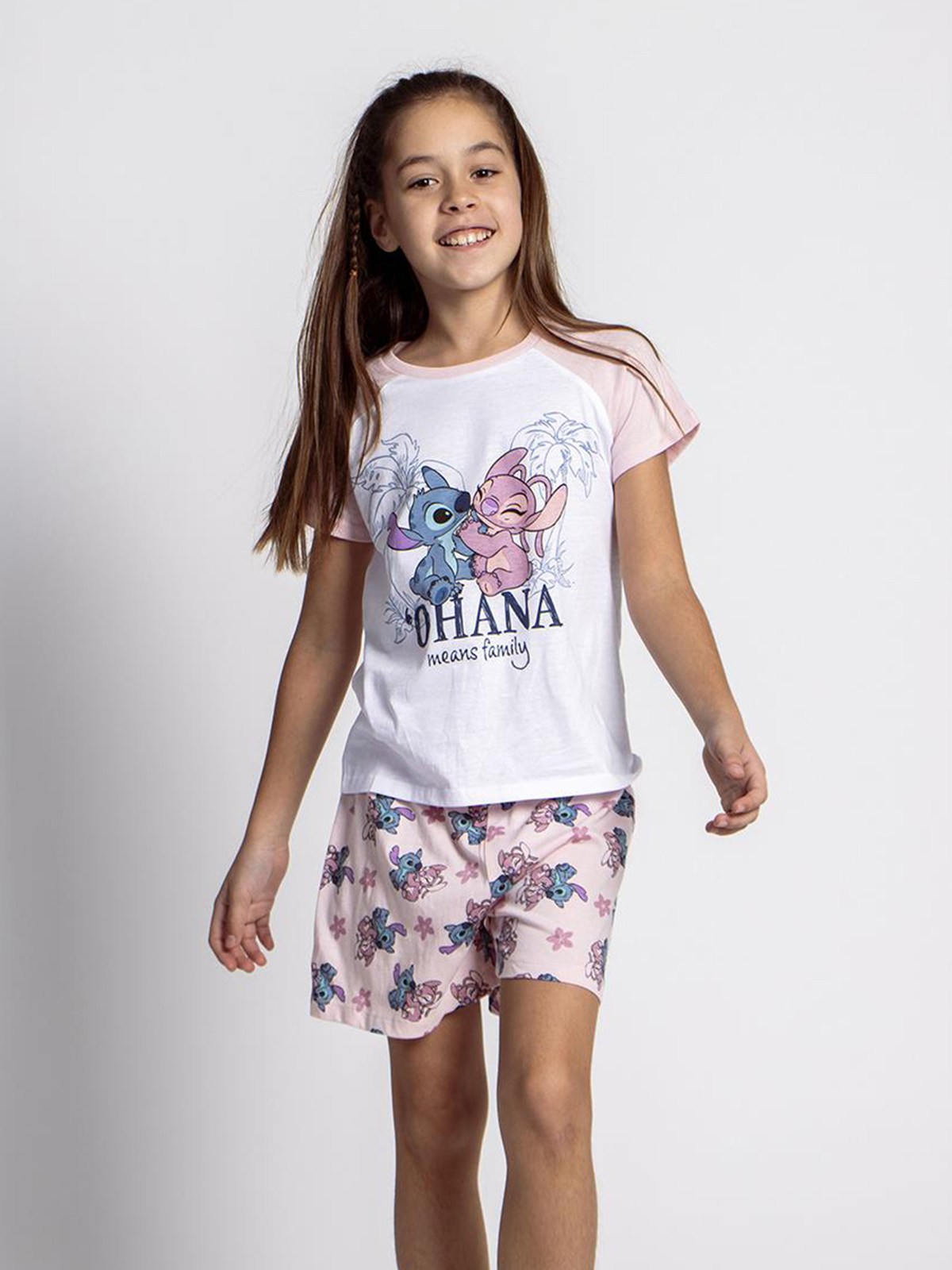 Disney Stitch Pyjama, Vaaleanpunainen