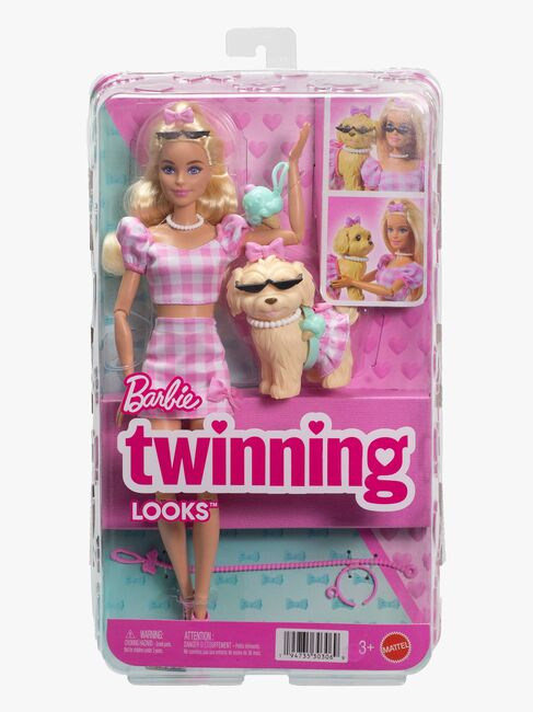Barbie Muotinukke Twinning Looks, Vaaleanpunainen