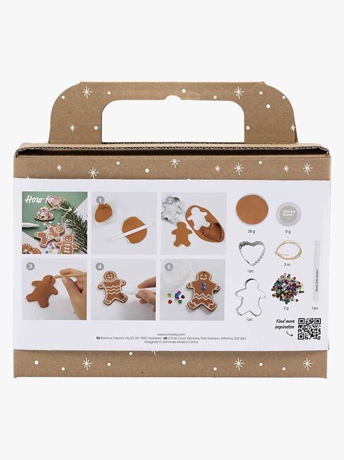 Creativ Company DIY Askartelusetti Muovailuvaha Piparkakkuhahmot