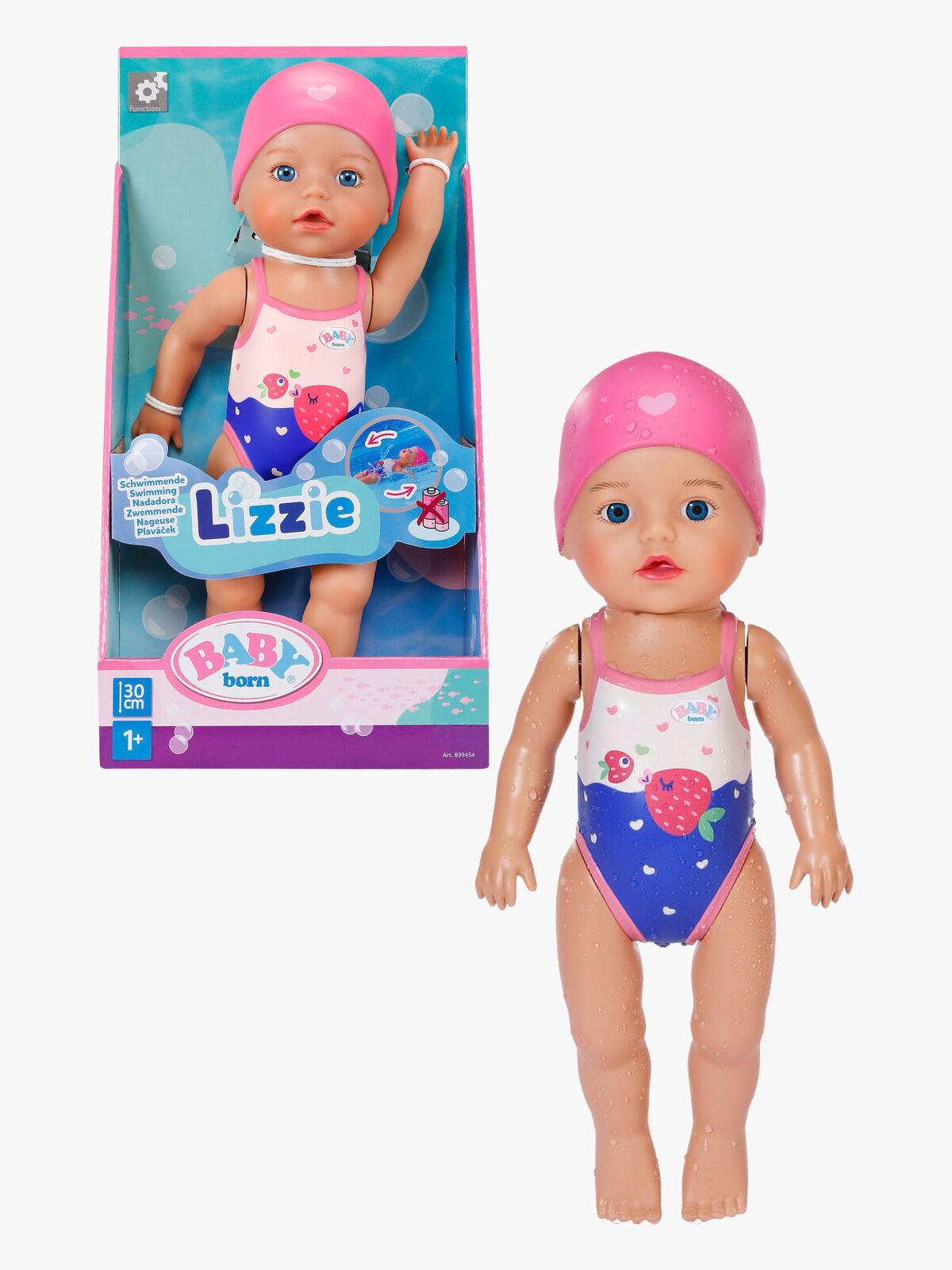 BABY born Uiva Nukke Lizzie 30 cm