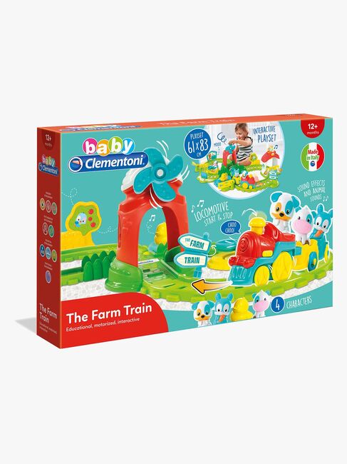 Clementoni Baby Interaktiivinen Juna + Maatilan Eläimet