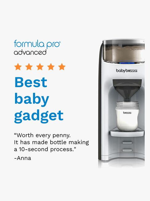 Baby Brezza Formula Pro Advanced Äidinmaidonkorvike- Ja Vellikone, White