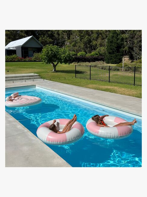 SUNNYLiFE Luxe Uimarengas, Stole My Heart Pink Stripe