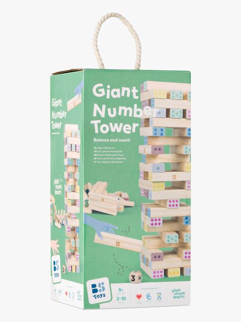 BS Toys Giant Number Tower Peli