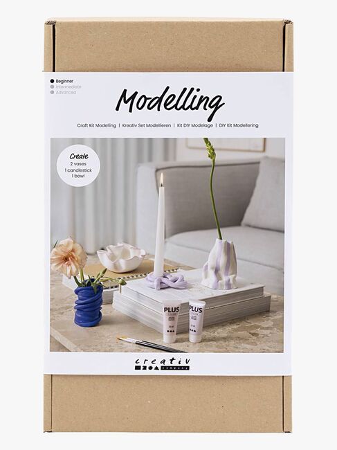 Creativ Company Askartelusetti Muovailu Ruukut & Maljakot