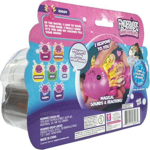 Fingerlings Hahmo Axolotl Glitter