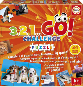 Educa 3,2,1 Go Challenge Puzzle Peli