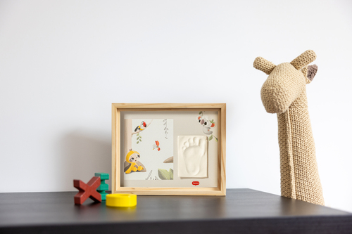 Tiny Love Babyprint Kehys Kädenjälki Yksinkertainen, Wooden