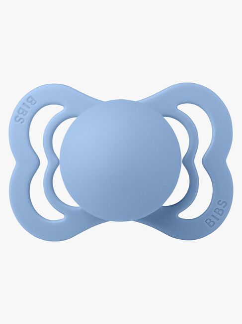 BIBS Supreme Tutti Silikoni Koko 1, Sky Blue