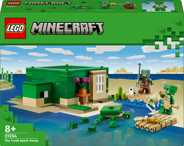 LEGO Minecraft 21254 Kilpikonnarannan talo
