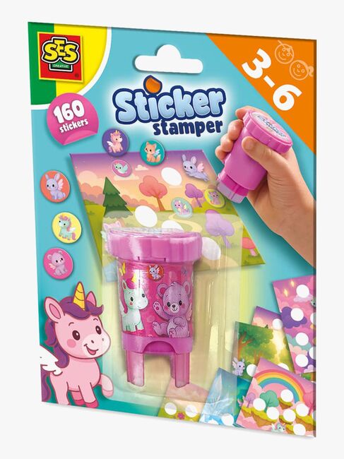 SES Creative Leimasin + Tarrat Fantasiaeläimet