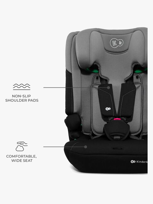 Kinderkraft I-COMFY i-Size Turvaistuin, Dark Grey