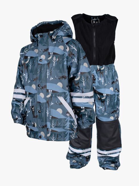 Lindberg Lekhyttan Vuorellinen Sadeasu, Sininen/Musta