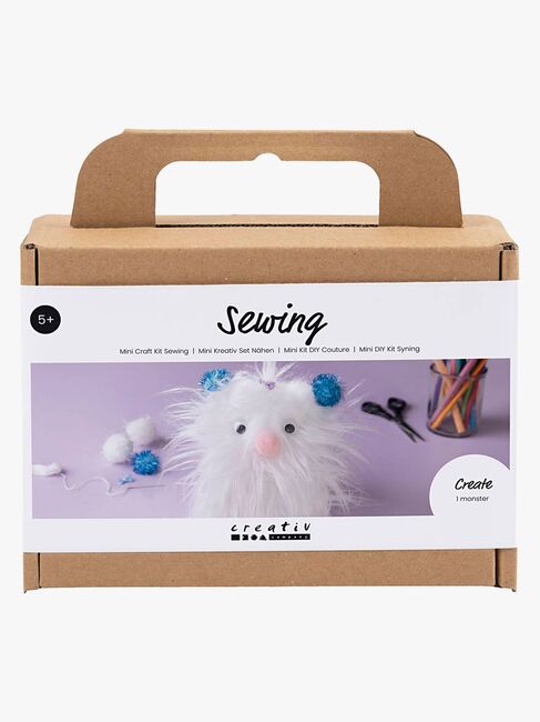 Creativ Company Askartelusetti Mini Ompelu Hirviö