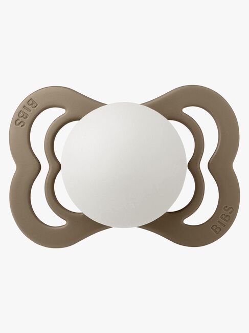 BIBS Supreme Tutti Silikoni Koko 1, Dark Oak Glow