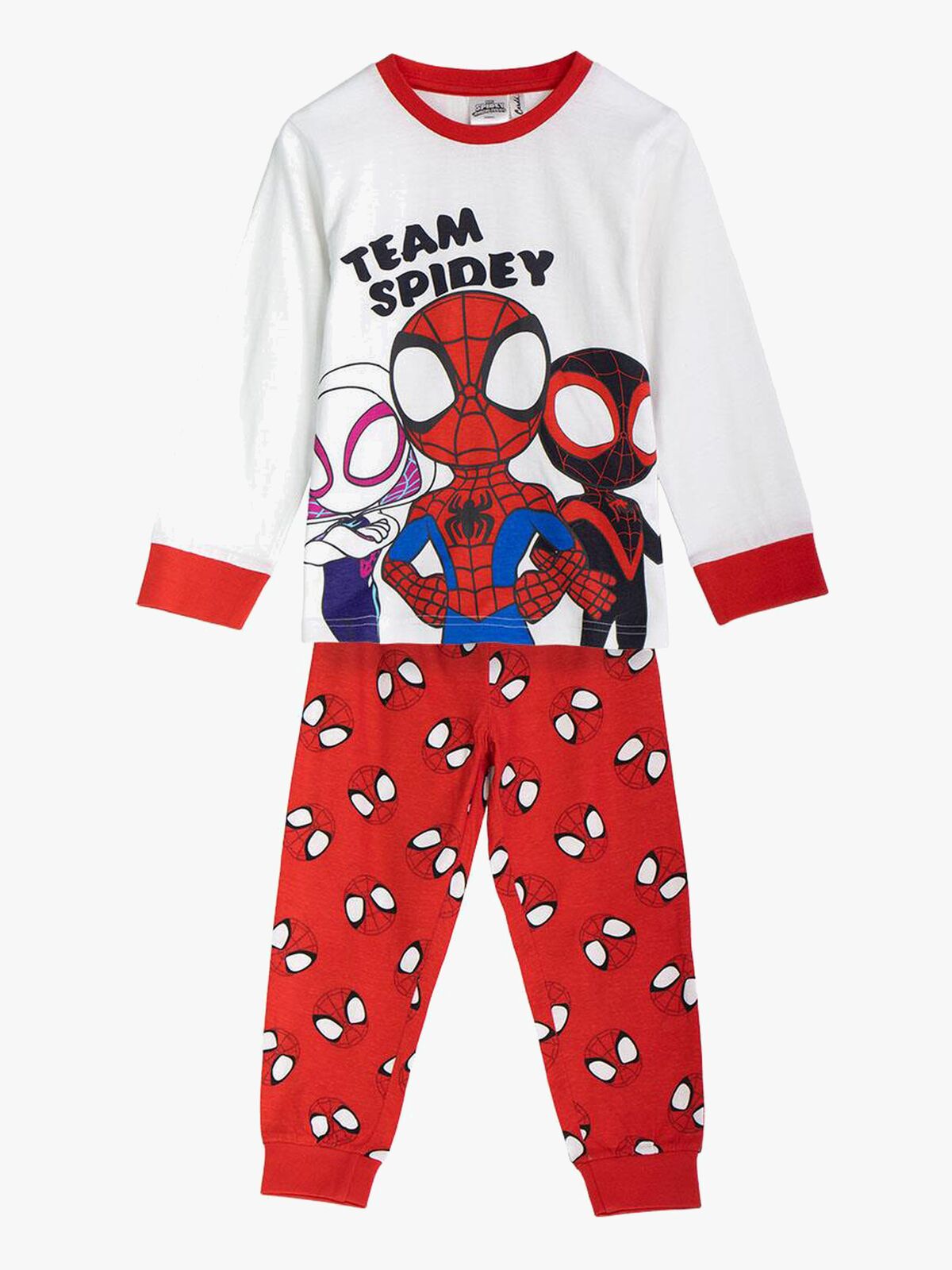 Spidey And His Amazing Friends Pyjama, Punainen