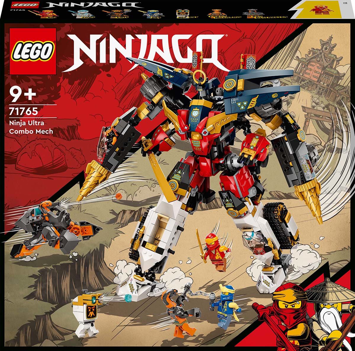 LEGO NINJAGO 71765 Ninjojen Ultrayhdistelmärobotti