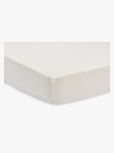 Jollein Muotoonommellut Aluslakanat 2-pack 60x120, Ivory