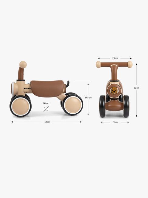 Milly Mally York Potkupyörä, Beige