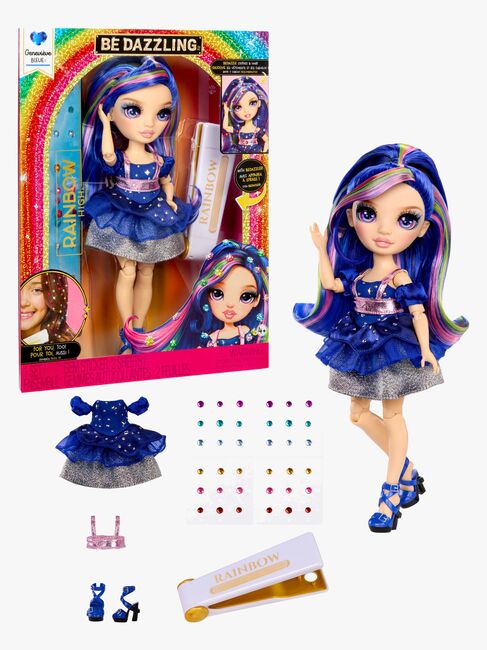 Rainbow High Be Dazzling Muotinukke Genevieve Bleue, Blå