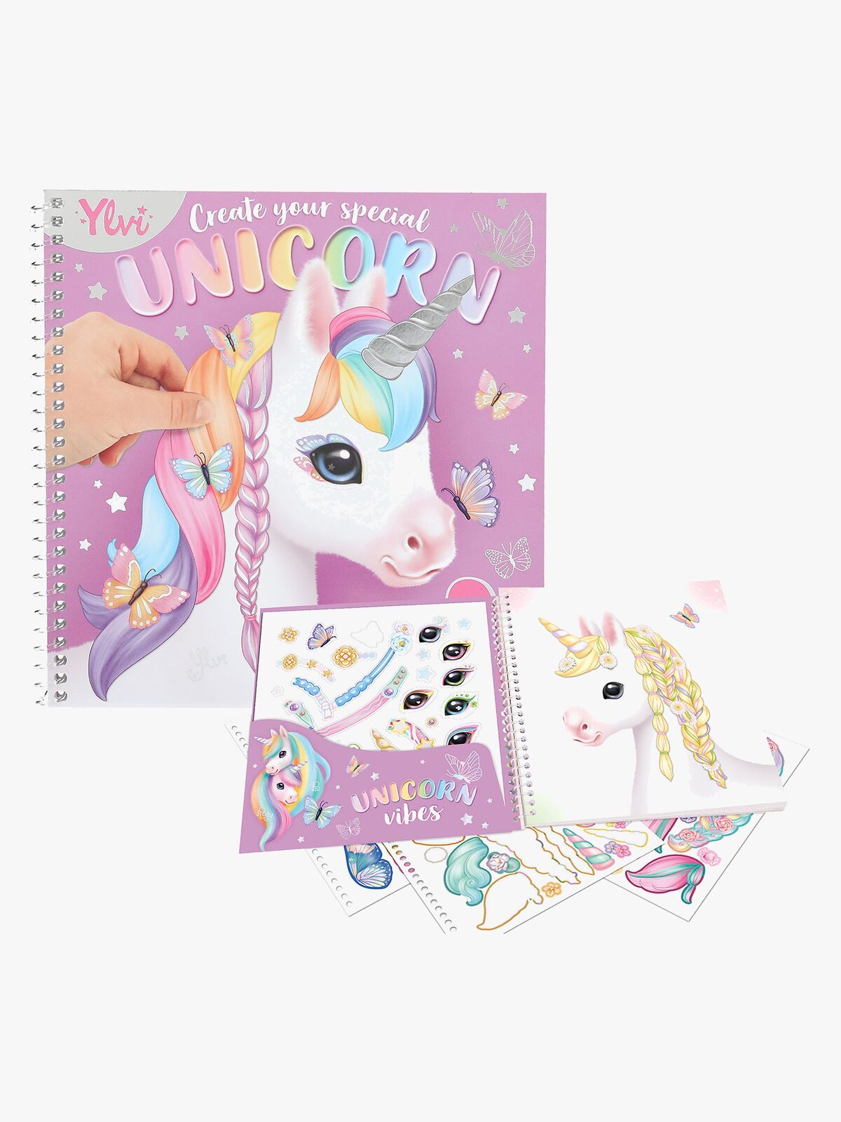 Ylvi & the Minimoomis Tarrakirja Create Your Special Unicorn
