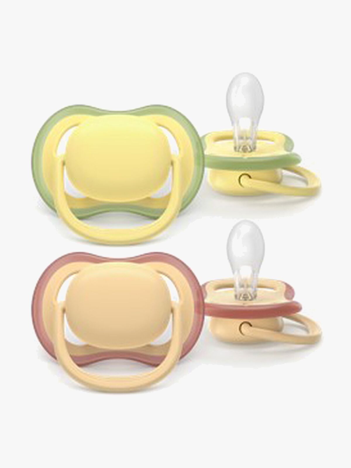 Philips Avent Ultra Air Tutti 0–6 kk 2-pack, Keltainen/Oranssi