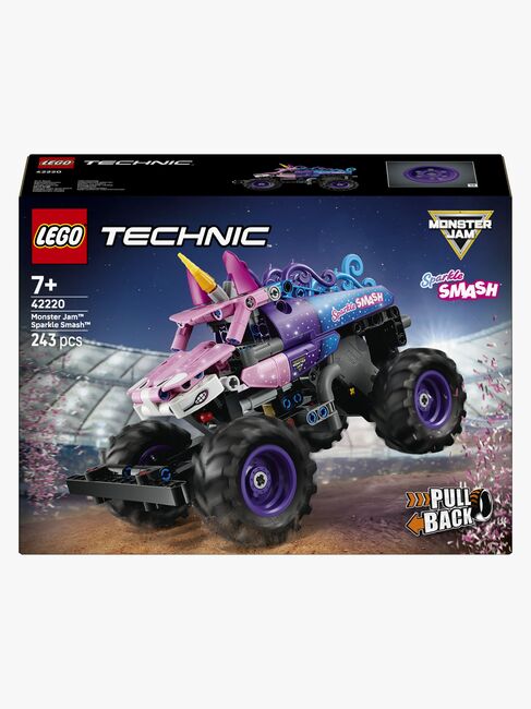 LEGO Technic 42220 Monster Jam™ Sparkle Smash™ vetomoottorilla