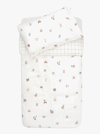 Jollein Pussilakanasetti 100x140, Animal Friends