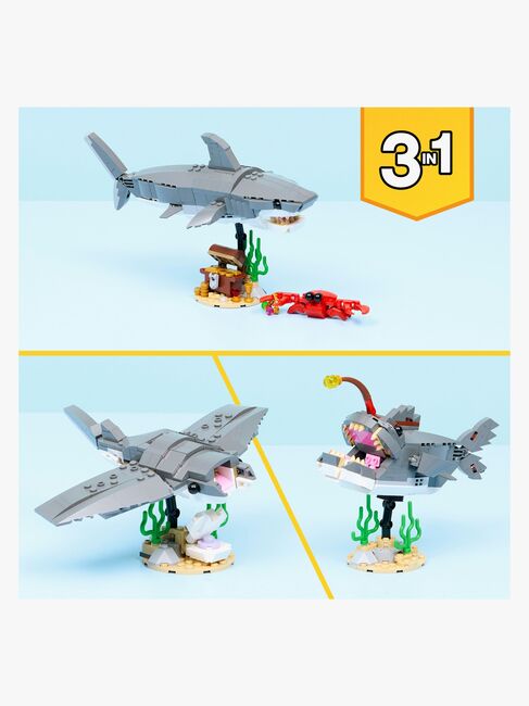 LEGO Creator 31381 Hurja hai ja aarrearkku