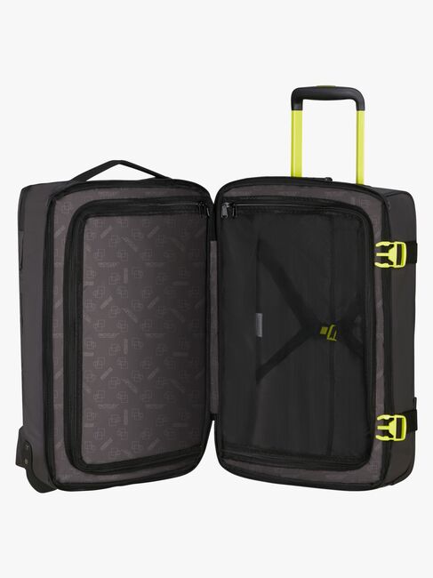 American Tourister Urban Track Duffle Matkalaukku 55L, Black/Lime