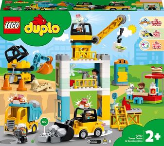 LEGO DUPLO Town 10933 Torninosturi ja rakennustyömaa