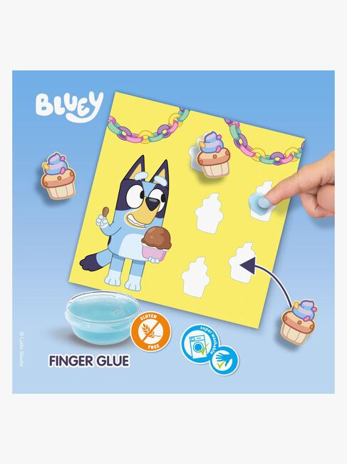 SES Creative Bluey Askartelusetti Tarrat