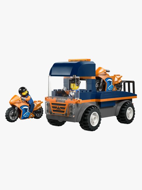LEGO City 60491 Moottoripyörän kuljetusauto