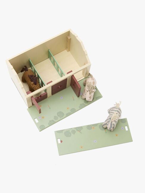 Kid's Concept Hevostalli + Hevoset