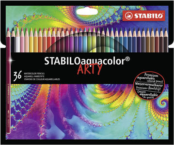 STABILO Akvarellivärikynät Arty 36-pack