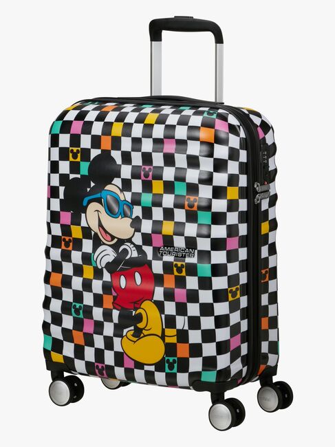 American Tourister Wavebreaker Disney Spinner Matkalaukku 35L, Mickey Check
