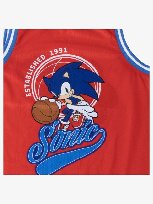 Sonic Toppi & Shortsit
Urheilusetti, Sininen/Punainen